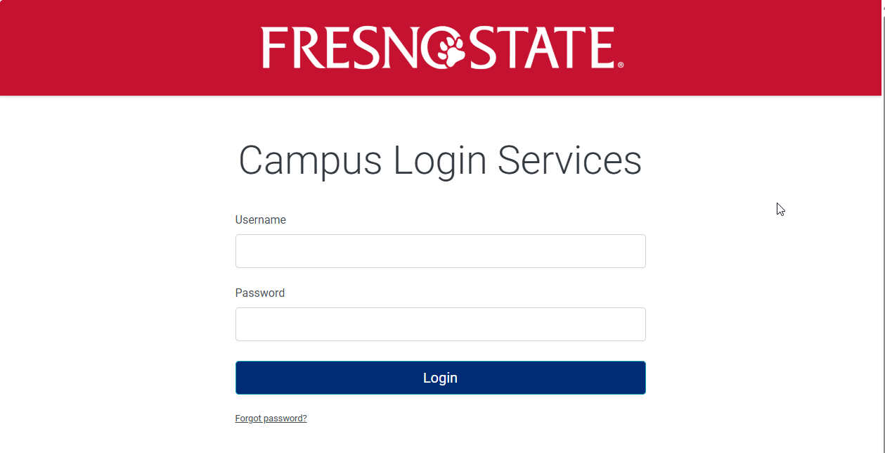 Sign in with your Fresno State credentials