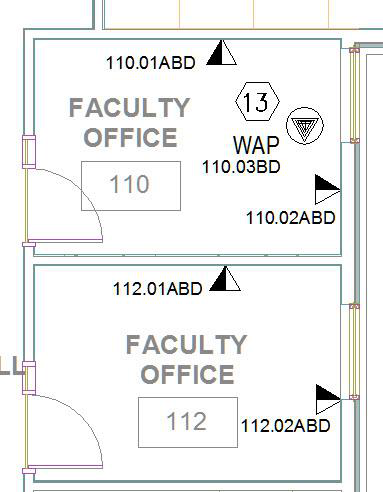 Faculty office layout