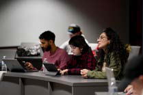 students in class