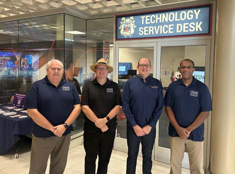 Technology Service Desk team employees