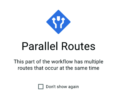 parallel routes screen